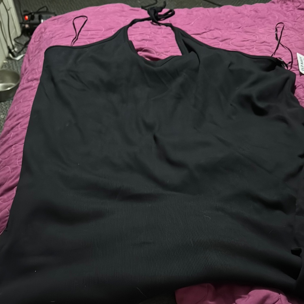 Old Navy Black Maxi Dress